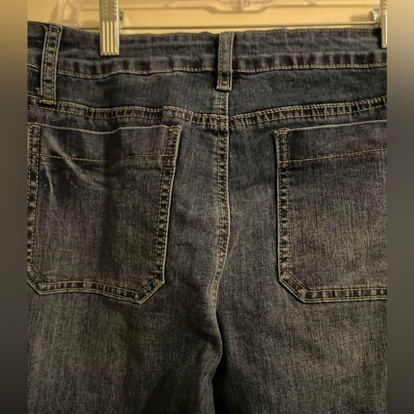 Flamingals NWT Wide Leg Patch Pocket Jean Size Medium - Picture 11 of 16